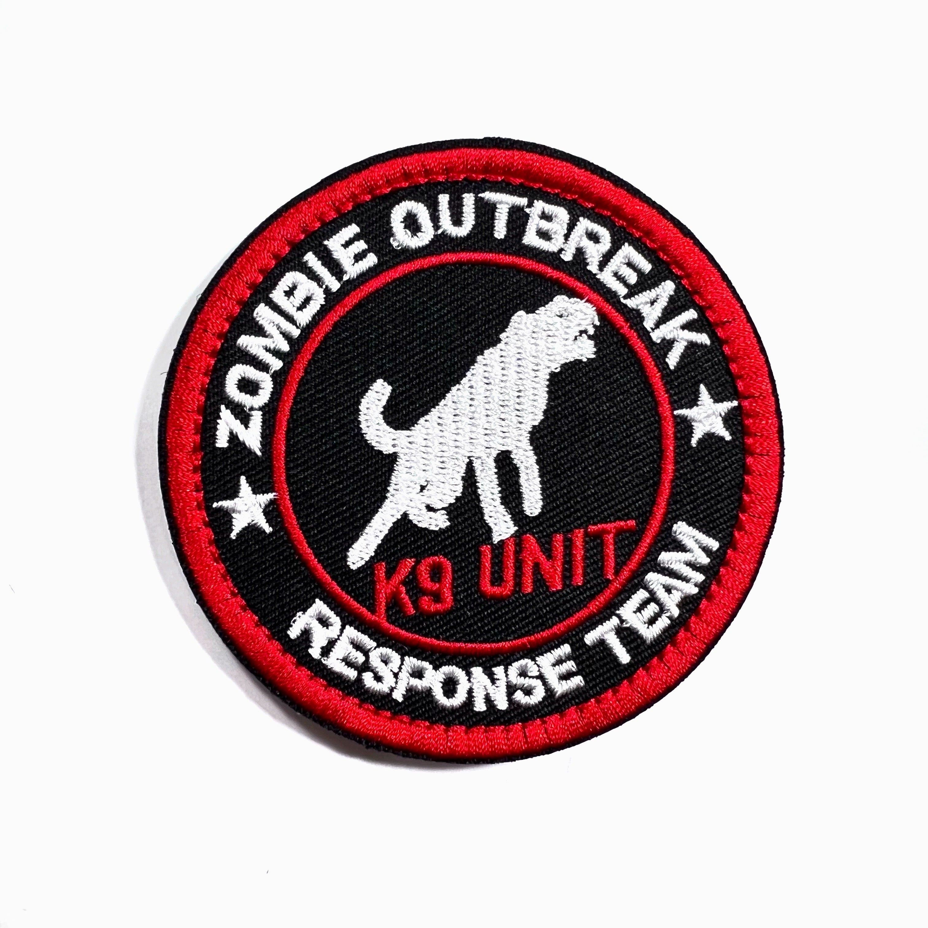 Wolf embroidered tactical patch with hook and loop tape for Book cover –  L'FEME
