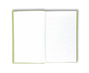 Green Record Book 5.5 x 8" (Notebook replacement) NSN 7530-00-222-3521, Sewn bound, 192 Pages.