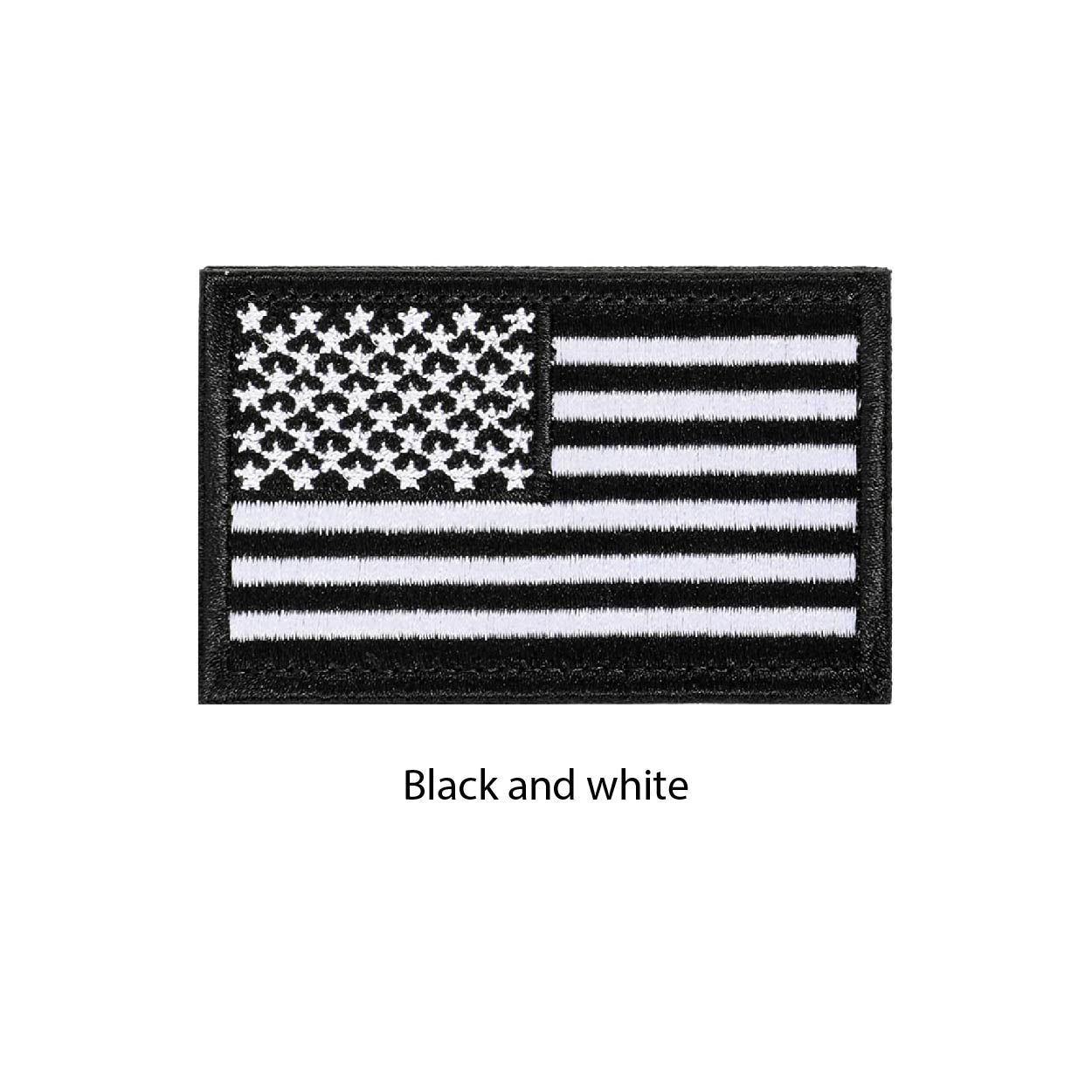 USA AMERICAN FLAG TACTICAL US MORALE MILITARY Covert BLACK OPS HOOK FASTEN  PATCH