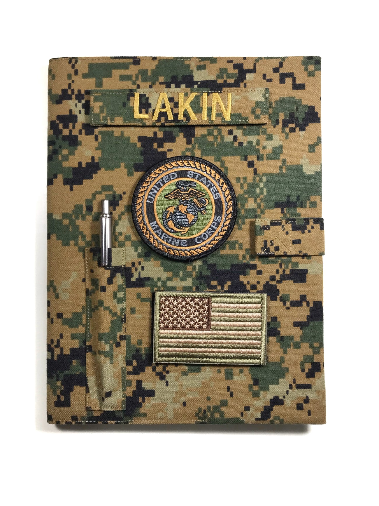 DIY Indispensables US Military Record Books (3 Pack) - 5.25" X 8" Hardcover Journal, 96 Sheets, College Ruled