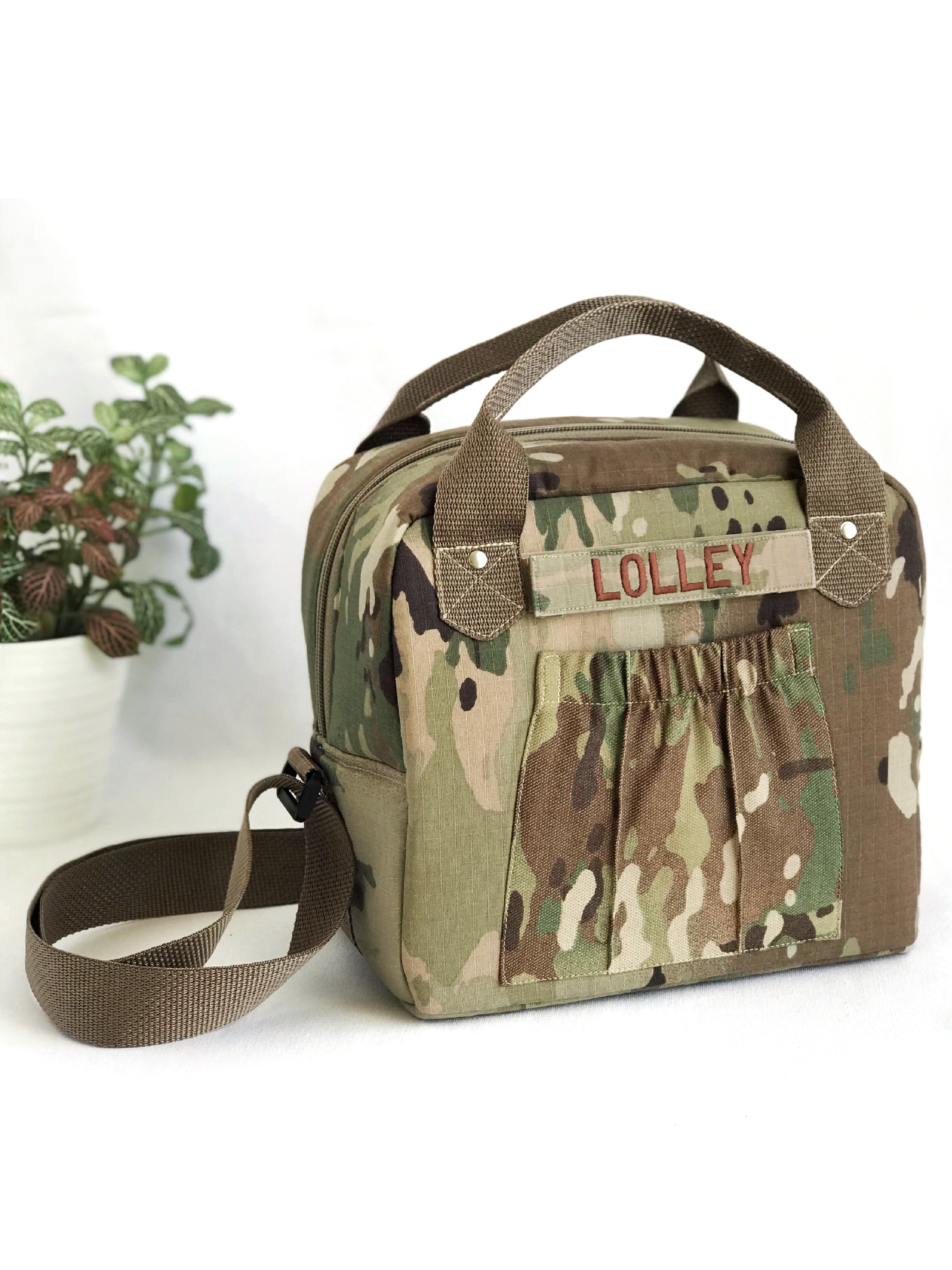 Tampa Bay Rays Personalized Camouflage Insulated Bag